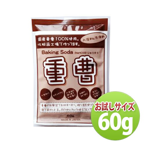 地の塩社 ちのしお 重曹 60g [国産重曹10...の商品画像