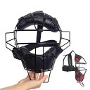 保護フェイスマスク 野球 ソフトボール防具 キャッチャー運動保護 フェイスガード マスク 大人用 耐磨耗 サイズ調節可能 野球の練習 審判 部活 ソフトボール防具 ベースボール防具 キャッチャーマスク