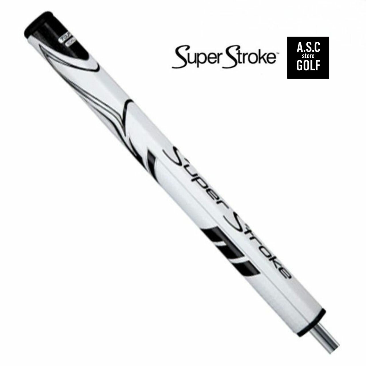 エクストラレングスで、安定感を高める SuperStroke ZENERGY XL 3.0+ PLUS スーパーストロークのパターグリップ 「ZENERGY（ゼナジー）」XL+ PLUSシリーズ。 XL 3.0+ PLUSは、 全長13.75インチのエクストラレングス設計で、 標準モデルより約3.25インチ長いパターグリップです。 ■ エクストラレングス設計（13.75インチ） 通常より長いグリップ長により、 ミッドレングスパターとの相性が良く、 安定したセットアップをサポート。 握り位置の自由度が高く、 ストローク中の安定感を高めます。 ■ カウンターバランス効果 エクストラレングスによる カウンターバランス効果で、 パター全体の安定性が向上。 ヘッドの挙動を落ち着かせ、 再現性の高いストロークを可能にします。 ■ フィーリングと操作性 太めの3.0サイズにより、 手首の余計な動きを抑制。 安心感のあるフィーリングで、 落ち着いたテンポのストロークをサポートします。 ■ こんな方におすすめ ・ミッドレングスパターを使用している方 ・ストロークの安定性を高めたい方 ・カウンターバランスを求める方 ・手首の動きを抑えたいゴルファー ■ ご注意（重要） 本商品はパターグリップ単体です。 パター本体は付属しません。 エクストラレングス設計のため、 装着時のバランス変化にご注意ください。