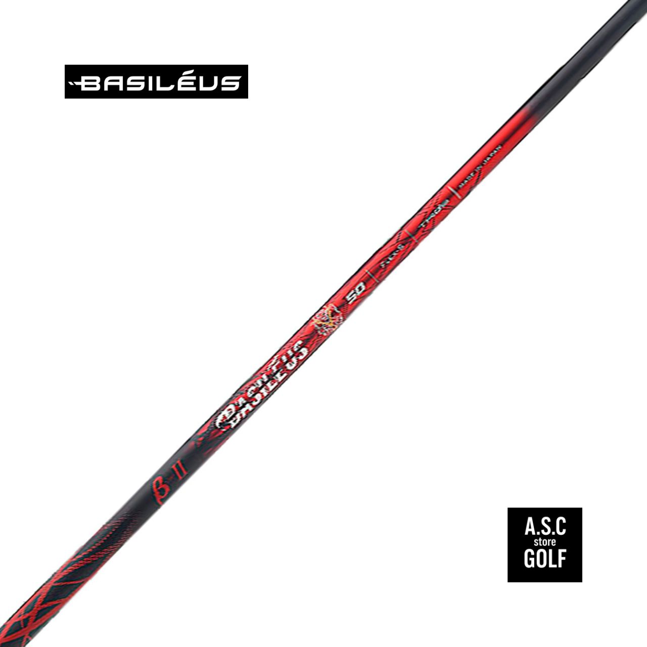走りすぎないのに、しっかり飛ぶ。安定系ベータ Basileus β2（バシレウス ベータ2） Basileus（バシレウス）の中でも、 「安定感」と「飛距離性能」のバランスに優れたモデルが β2（ベータ2）です。 シャフトが走りすぎず、切り返しからインパクトまで 挙動が安定しやすいフィーリング。 タイミングが取りやすく、再現性を高めたい方におすすめです。 ■ β2の特徴（扱いやすさと安定感） β2は、シャフトが暴れにくく、 インパクトでの当たり負けもしにくい設計。 そのため、ミート率が上がりやすく、 平均飛距離の底上げにつながりやすいモデルです。 「一発の飛び」だけでなく、 安定して飛ばしたい方に最適です。 ■ 走りすぎないから、左が怖くない β2は、過度に先が走るタイプではないため、 フェースが返りすぎにくく、 左へのミスを抑えやすい傾向があります。 「つかまりすぎるシャフトが苦手」 「引っかけが怖い」 という方にもおすすめです。 ■ 中弾道で前に伸びる（スピンを抑えて強い球） β2は、打ち出しが高くなりすぎず、 スピンも増えすぎにくい傾向があり、 中弾道で前に伸びる球を作りやすいモデルです。 吹け上がりを抑えたい方や、 風に負けない強い弾道を求める方にもおすすめです。 ■ こんな方におすすめ ・タイミングが取りやすいシャフトが欲しい方 ・シャフトが暴れてミスが出やすい方 ・左へのミス（引っかけ）を抑えたい方 ・ミート率を上げて平均飛距離を伸ばしたい方 ・安定感と飛距離の両立を求める方 ■ ご注意（重要） 本商品はシャフト単体での販売となります。 スリーブ・グリップ装着は別途作業が必要です。 長さ調整（カット）をご希望の場合は、 ご購入後にご希望スペックをお知らせください。