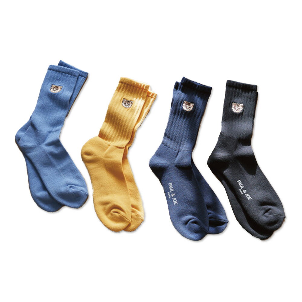 【ブラックフライデー開催中!要エントリー】ポール&ジョー メンズソックス アメリブワンポイント刺繍