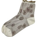 ポール&ジョー レディースソックス クリザンテーム柄