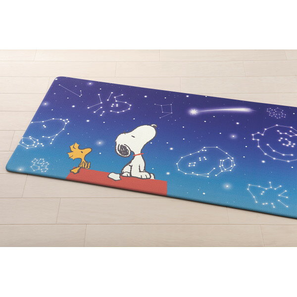 ピーナッツ PVCロングマット（120cm）