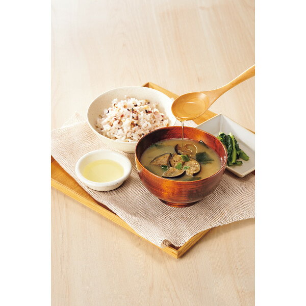 日清オイリオ×アマノフーズ アマニ油とおみそ汁のここから始まる健康習慣ギフト