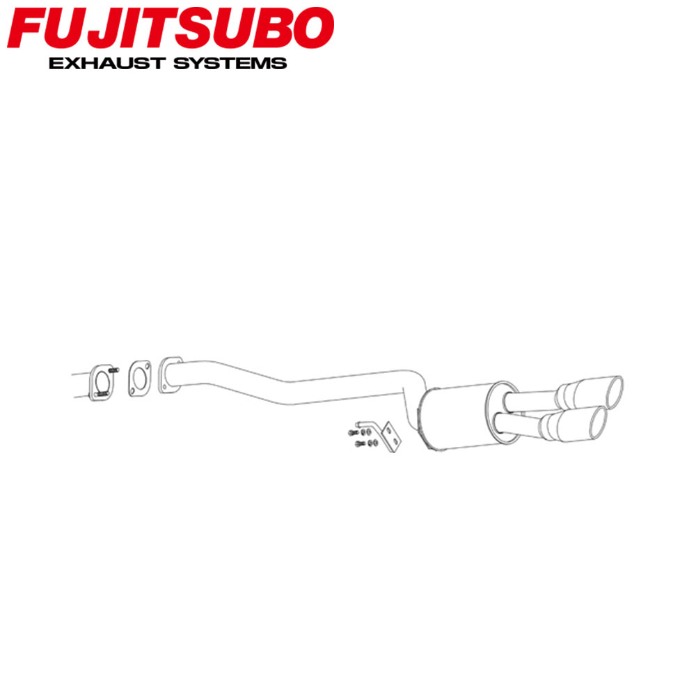 【正規品】FUJITSUBO フジツボ マフラー 車 A-S NISSAN ニッサン 日産 エルグランド CBA-E51 H16.8～H22.8 360-17855 A-S