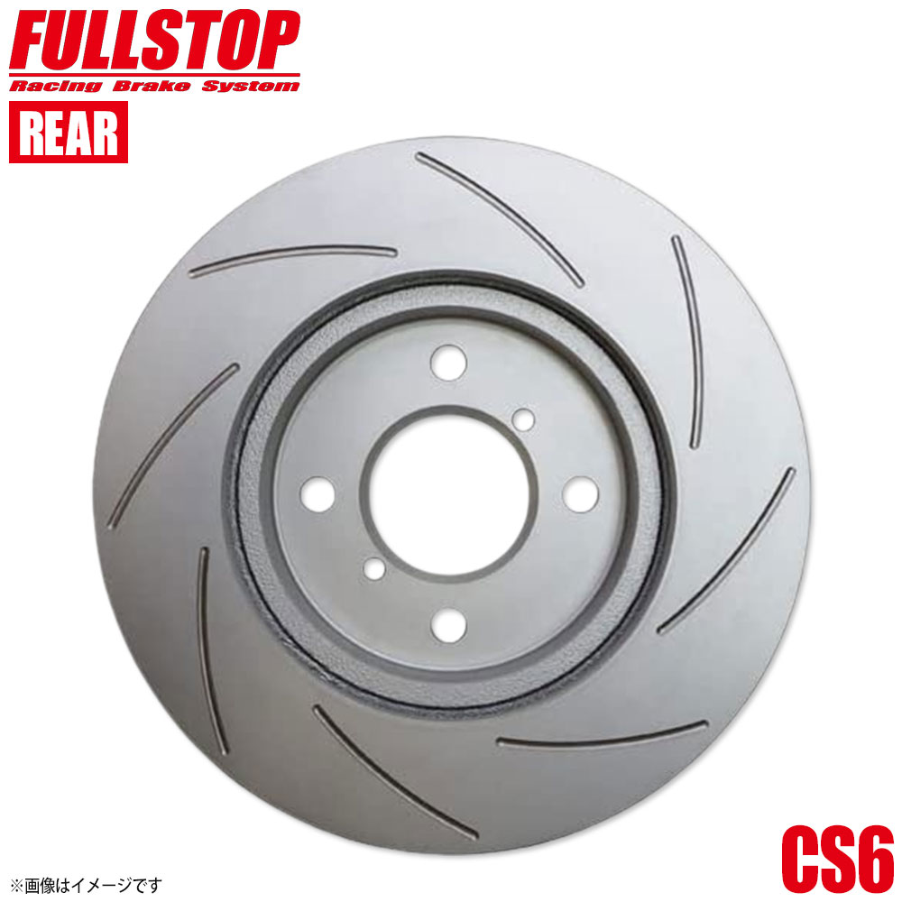 FULLSTOP フルストップ ブレーキローター CS6 リア TOYOTA トヨタ マークX GRX130 3159076 CS6