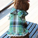 Toi et Moi トワエモア チェックスモックワンピース ブランド犬服 犬服 セレブ