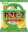 山芳製菓 ポテトチップス わさビーフ 50g×12袋　わさび