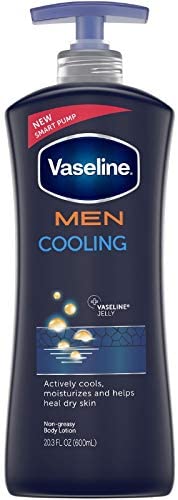 Vaseline 男性ヒーリングモイスチャーボディローション　600ml×1本　クール　ボディクリーム　ワセリン　ヴァセリン　ボディーローション