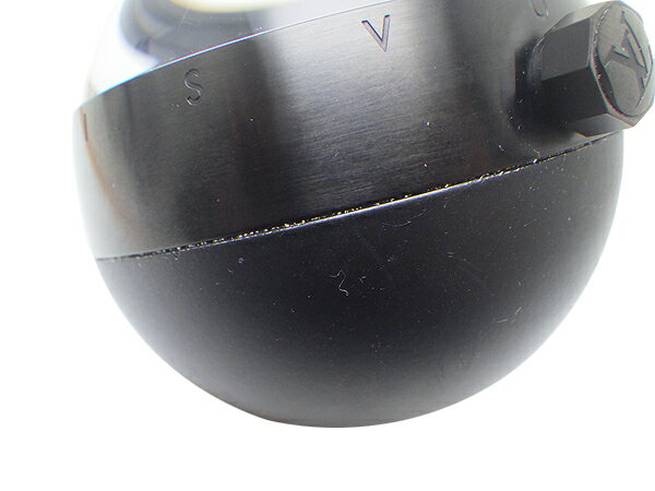 LOUIS VUITTON ルイ・ヴィトンタンブール オールブラック テーブルクロック GMTQ1Q000 置時計 ブラック(黒文字盤) 箱付き【中古】【送料無料】【質屋出品】 [2]