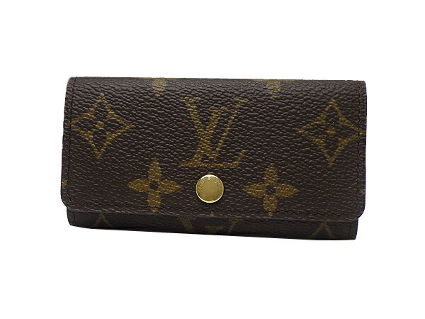 樂天商城 - LOUIS VUITTON ルイ・ヴィトンミュルティクレ4 M62631キーケース4連 モノグラムライン【中古】【送料無料】【質屋出品】