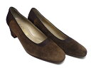 Ferragamo フェラガモパンプス サイズ5 1/2(22.5cm相当)スエード ブラウン【中古】【質屋出品】