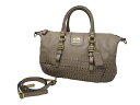 COACH コーチ2WAYバッグ ハンドバッグ ショルダーバッグ 23342 グレージュ系【中古】【送料無料】【質屋出品】