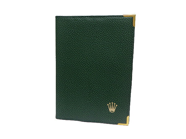 Rakuten - ROLEX ロレックス保証書・冊子ケースグリーン系【中古】【質屋出品】