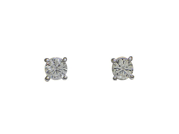樂天商城 - ピアスK18WG(ホワイトゴールド)ダイヤモンド0.23/0.23ct【中古】仕上げ済み【送料無料】【質屋出品】