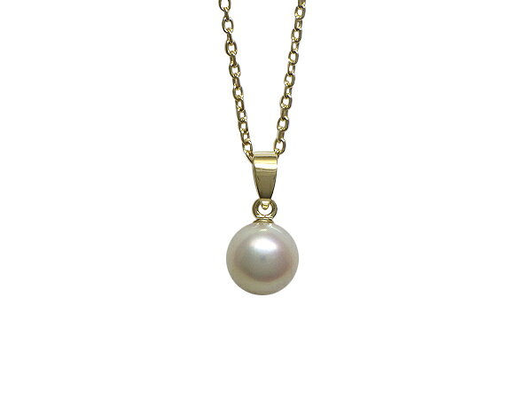 樂天商城 - MIKIMOTO ミキモトネックレスK14(ゴールド) パールチェーン長さ【実寸】40.3cm【中古】仕上げ済み【送料無料】【質屋出品】