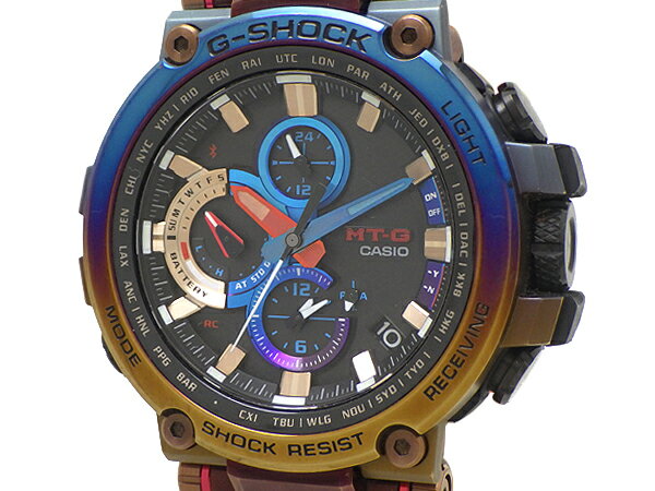 商品情報 ブランド 【CASIO】カシオ 商品名 G-SHOCK MT-G 程度 中古a品　※下表"程度ランク説明"参照。 素材 SS/ソフトウレタンベルト 文字盤 ブラック 腕周り 最大【実寸】19.5cm/11段階調整可能 ムーブメント...