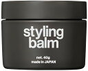 LIPPS (リップス) スタイリングバーム 40g クリーングリーンの香り ヘアバーム スタイリング剤 ツヤ 美容室 サロン