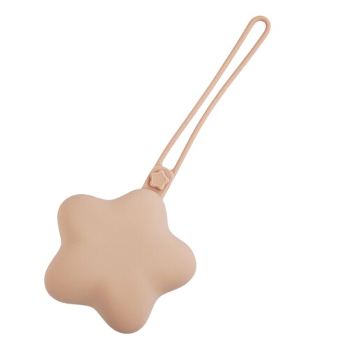 (all de blue)携帯ごみ箱 コンパクトサイズ 9cm×9.5cm 星型シリコンポーチ 洗える 防水 ごみ入れ 子育..