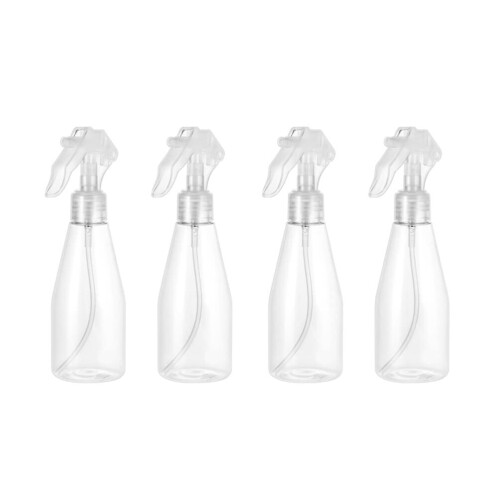 COHEALI スプレーボトル 霧吹き 噴霧器 6pcs 園芸 植物用 連続ミスト 200ml 観葉植物 クリア 空ボトル 漏れ防止 プラスチック 清掃用 家用