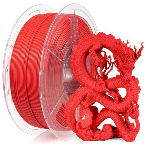 iSANMATE 3Dプリンタ用高速 PLA Plus フィラメント、レッド High Speed PLA フィラメント1.75mm+/-0.02mm、高速印刷に最適、印刷速度0〜600mm/sに対応, 赤色 【高速印刷用フィラメント】高速印刷用フィラメントは、従来のPLAよりも滑らかで流動的な印刷が可能で、5倍の速度でモデルを印刷しても、フィラメントは正確に仕上がります。 【高品質&高速印刷フィラメント】高速印刷フィラメントは、最適印刷温度195〜230[度]、ベースプレート温度50[度]で、高速プリンターの要件を満たします。高速プリンターと組み合わせることで、最大600mm/sの印刷速度をサポートします。 【良好な靭性】高速PLAフィラメントの通常のPLAに対する利点は、より繊細で硬いパターン表面である。個々のレイヤーやフィラーの硬度に対応することで、プリントの成功率が高まります。 【高精度】直径1.75mm、公差±0.02mm、1kg、完全な円形、良好な巻き取り;使いやすい、歪みが少ない、臭いがない、詰まらない、気泡がない。 【環境に優しい素材】フランス産の高速PLA原料、トウモロコシから作られる。印刷版に完璧かつ正確に密着し、収縮率が30%少ない。 説明 1 商品コード47069031836商品名iSANMATE 3Dプリンタ用高速 PLA Plus フィラメント、レッド High Speed PLA フィラメント1.75mm+/-0.02mm、高速印刷に最適、印刷速度0〜600mm/sに対応, 赤色型番PLA PLUS フィラメントカラーPLA-HS-Red※他モールでも併売しているため、タイミングによって在庫切れの可能性がございます。その際は、別途ご連絡させていただきます。※他モールでも併売しているため、タイミングによって在庫切れの可能性がございます。その際は、別途ご連絡させていただきます。