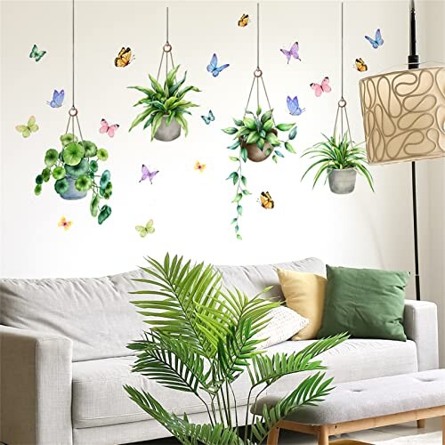 WOHAHA 륹ƥå  ʪ ɳݤȭ ĳ  ʿ ɻ楷 Ϥ  ̲ ɤŽ ӥ ٥åɥ롼 ɥ륹ƥå ɾ  wall sticker decor