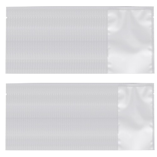 EsiFare パウチ容器 シャンプー 小分け100枚 ヘアアイロンの熱で封ができる 小分け用 熱圧着 化粧水 乳液 パウチ 詰め替え トラベル パウチ 液体個包装 漏れ防止 トラベルボトル 収納 旅行