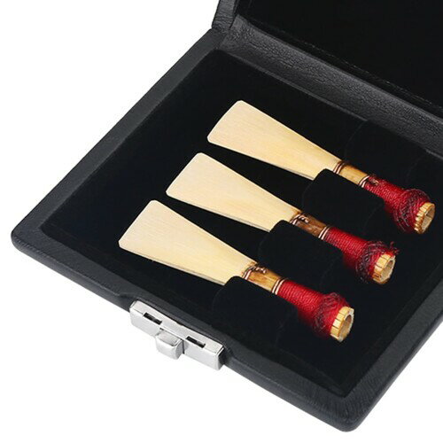 Sixrun お手入れが簡単なファゴットリードボックス、ファゴットアクセサリー、PUレザーカバーファゴットリードケース、ファゴット愛好家のための学校のアマチュアホーム