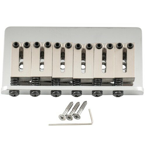 Musiclily Ultra 10.5mmハードテイルギターブリッジ Off-setブリッジサドルノントレモロブリッジ ストラト/テレキャスターエレキギター用、 クローム 1986年から2007年までにF AmericanシリーズのStratとTeleのハードテイルブリッジモデルの復刻版、ノントレモロブリッジを搭載したStrat/Tele、また他の似ているスタイルなエレキギターに適用。弦を裏通し 弦ピッチ:10.5mm、取り付けネジ穴間隔: 21mmx2=42mm ステンレススチールプレート、フルソリッドブラス製サドル、精密なデジタルCNC機械加工技術による削り出され、しっかりして安定性に優れています。よりよいイントネーションとサスティーンを提供します。3点止め オクターブ調整ネジはブロックに収まるようにオフセットされ、より頑丈になります。弦の摩耗を減少し、大きく振動させて共鳴が強い。非常に素晴らしい、仕上げよくて光沢感あります パッケージ内容:1個のフィックスドブリッジ、取り付けアクセサリーを含みます 商品コード47080240944商品名Musiclily Ultra 10.5mmハードテイルギターブリッジ Off-setブリッジサドルノントレモロブリッジ ストラト/テレキャスターエレキギター用、 クローム型番MX3264CRカラークローム※他モールでも併売しているため、タイミングによって在庫切れの可能性がございます。その際は、別途ご連絡させていただきます。※他モールでも併売しているため、タイミングによって在庫切れの可能性がございます。その際は、別途ご連絡させていただきます。