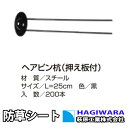 【7/20(日) 24h限定★エントリーで2点購入P10倍・3点以上でP20倍】 ヘアピン杭 200本セット 25cm
