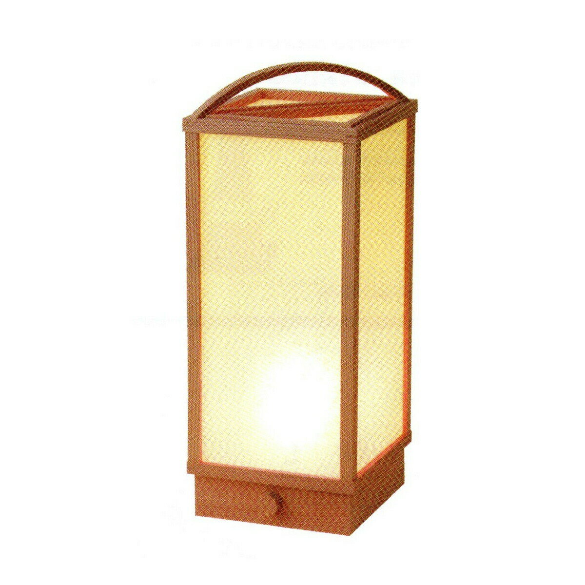 室内行灯 あんどん 手付き 調光スイッチ 木製照明