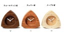 木製 デスククロック Desk clock 置き時計 三種類 日本製 送料無料