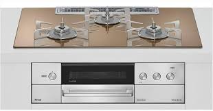 リンナイ　RHS72W38M12RCSTW ザ・ココット付 デリシア ガラストップ天板 スパークリングカッパー グリル排気口小 ステンごとく 75cm ビルトインコンロ オーブン接続無 3V乾電池 レンジフード連動タイプ