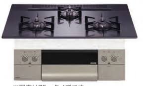 ノーリツ N3WU4PWASQSTEC オルシェ ブラックパールガラストップ 75cm ビルトインコンロ オーブン接続可能 ロティプレート付属