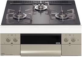 ノーリツ N3WU3PWASQSTESC NORITZ オルシェ FLATシリーズ W600 ブラックパールガラストップ 60cm ビルトインコンロ オーブン接続可能 ロティプレート付属