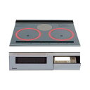 パナソニック KZ-W163S IHクッキングヒーター Wシリーズ 2口IH+ラジエント 鉄・ステンレス対応 幅60cm