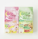 足リラシート30枚入り 3箱セット【桜】【抹茶】
