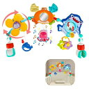 ベッドメリー ベビーカー用振り子 寝かしつけ 赤ちゃんおもちゃ 知育玩具 ハイローチェア ベビービョルン バウンサー オーボール ベビーカー チェーン 夜泣き対...