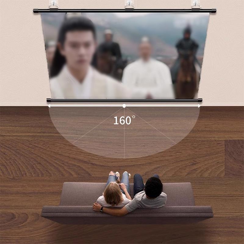 プロジェクタースクリーン 60インチ 80インチ 100インチ 120インチ 自立式 三脚 4K...