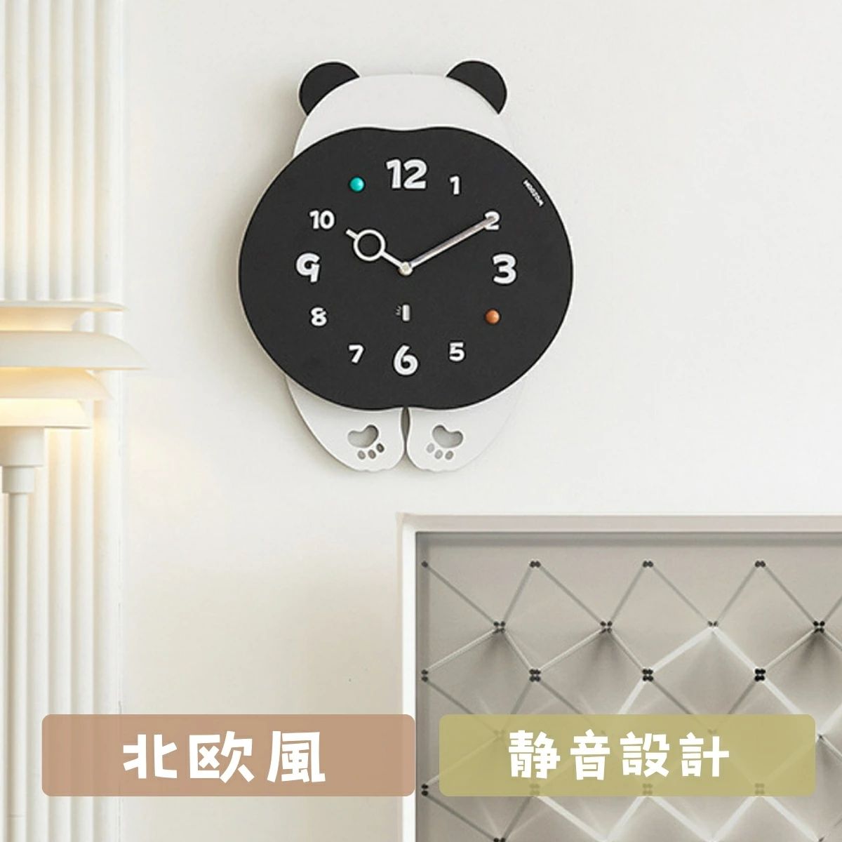 Rakuten - 壁掛け時計 非電波時計 パンダ 動物 猫 掛け時計 静音 おしゃれ 軽量 壁時計 北欧 時計 壁掛け 掛時計 かべ掛け時計 かわいい シンプル 大きい 静か 音がしない アナログ オシャレ お洒落 プレゼント ギフト ウォールクロック 寝室 子供部屋 ダイニング リビング