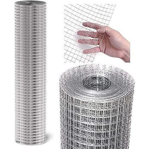 【時限特恵！】金網メッシュ 金網フェンス ワイヤー メッシュ 1x2m 溶接メッシュ 家禽フェンスメッシュ 産業用金網 金網ロール チキンワイヤ 1x6m 1x8m ステンレス鋼