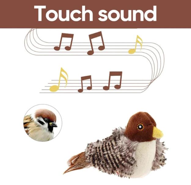 猫 おもちゃ 鳥 鳴く ストレス発散 猫用おもちゃ ネコ リアル 猫 電動おもちゃ ぬいぐるみ玩具 羽ばたき鳥 リアルな鳥鳴き声 遊ぶ 運動不足解消 インタラクティブ猫おもちゃ 遊ぶ 運動不足解消 ネコ ashisuto13-10018560 ashisuto13 サンプル画像2