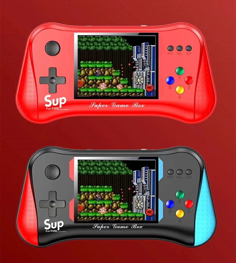 2人対戦可能 ポータブルゲーム機 500種ゲーム 本体 コントローラー付属 携帯ゲーム機 ミニゲーム 子供 ゲーム機 定番ゲーム 3.5インチHD大画面 2人対戦可能 充電式 AV端子 テレビゲーム機 アーケード テレビに接続可能 軽量 便利 コンパクト テレビ同画面対応 — vista 2
