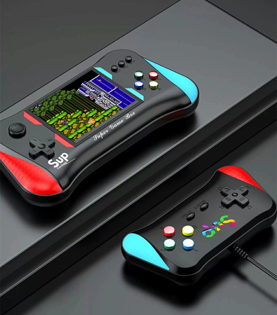 2人対戦可能 ポータブルゲーム機 500種ゲーム 本体 コントローラー付属 携帯ゲーム機 ミニゲーム 子供 ゲーム機 定番ゲーム 3.5インチHD大画面 2人対戦可能 充電式 AV端子 テレビゲーム機 アーケード テレビに接続可能 軽量 便利 コンパクト テレビ同画面対応 — vista 3