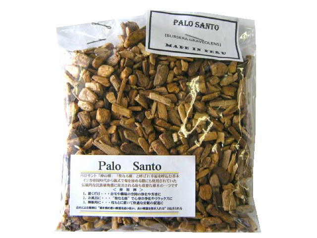 芦屋ルチル/甘く爽やかな芳香を放つパロ・サントの原木のチップです。写真の1袋=約70gのお値段です。/P19Jul15「39ショップ」