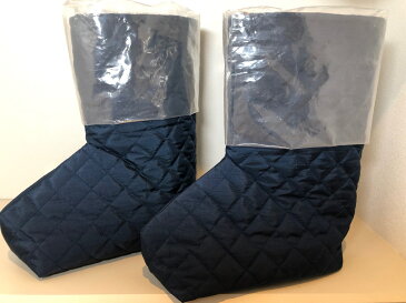 足湯長靴 温ぽんONPON ネイビ− ふくらはぎまで温める 足湯 お湯が冷めにくい 折りたたみできる 軽量な携帯型 フットケア リラックス 冷え性 冷え症対策 疲れ むくみ改善 足元ぽかぽか 温める フットバス 足温器 温足ブーツ 入浴剤が使える