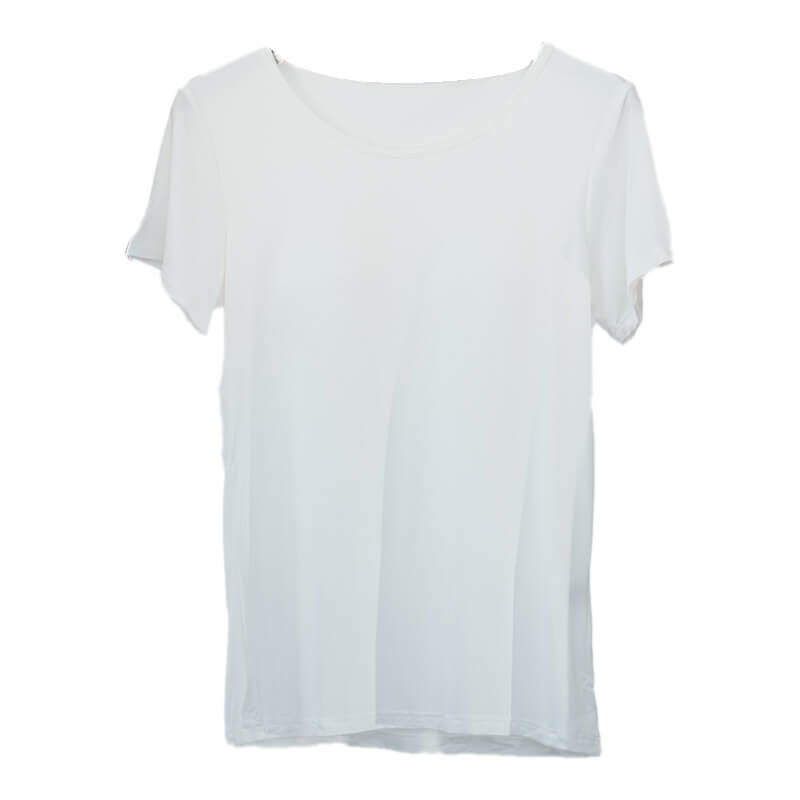 楽天市場】カップ付 tシャツ（カラーホワイト）の通販