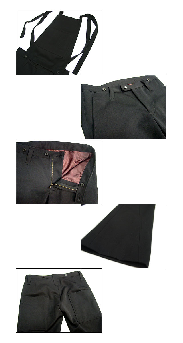 multiple core マルチプルコア パンツdetachable カバーオール シガレットslim