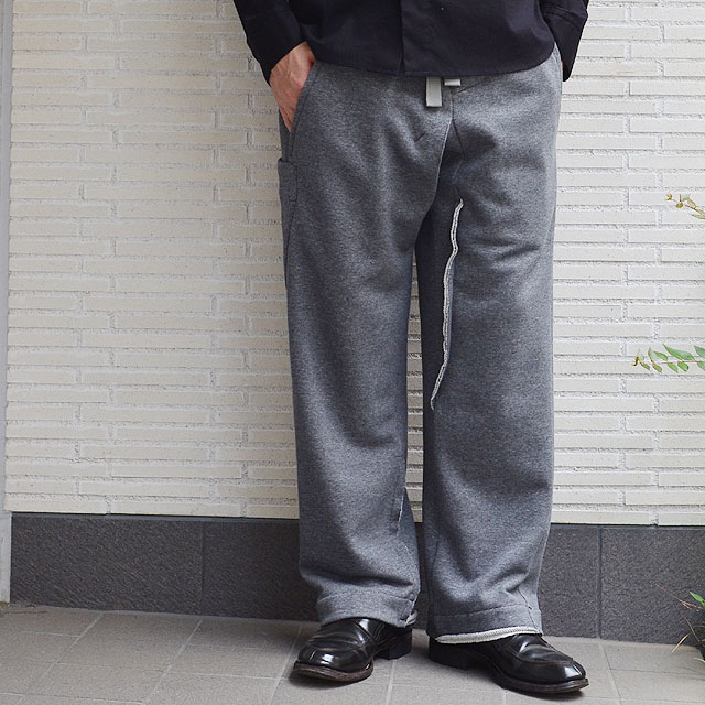 multiple core マルチプルコア 綿裏毛 イージークランクパンツ 秋物 秋服