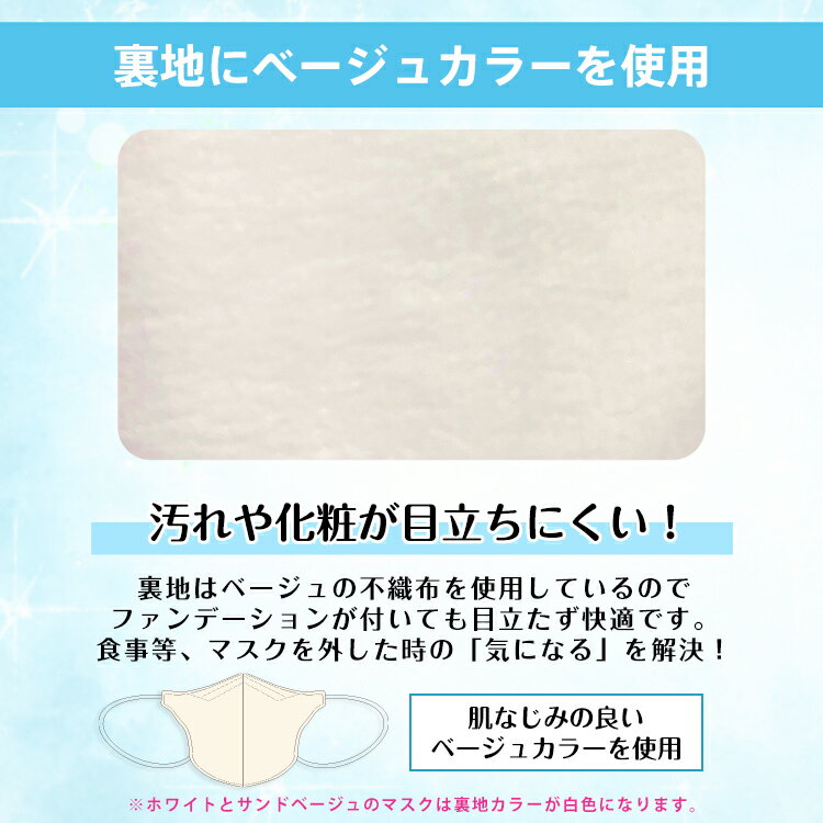 20点以上20%OFFクーポン600円【送料無料】 マスク 接触冷感 ひんやり 冷感マスク 50枚 ふつう 使い捨て 不織布 3層 カラー 口紅 メイク つきにくい 息がしやすい 耳痛くない 平ゴム 99%カット 大人 小さめ 小顔マスク 防塵 花粉 風邪 男女兼用 夏 血色 おしゃれ ny517